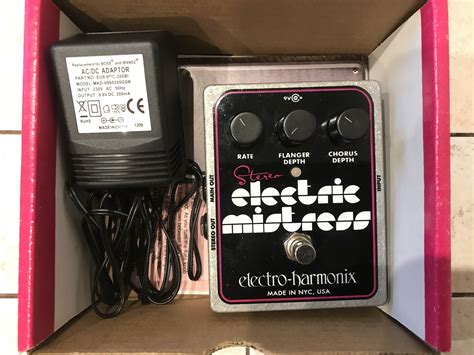 deluxe electric mistress big box|Just got this ehx deluxe electric mistress with original .